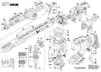 Bosch 3 611 B4A 006 Gbh 3000 Rotary Hammer 230 V / Eu Spare Parts